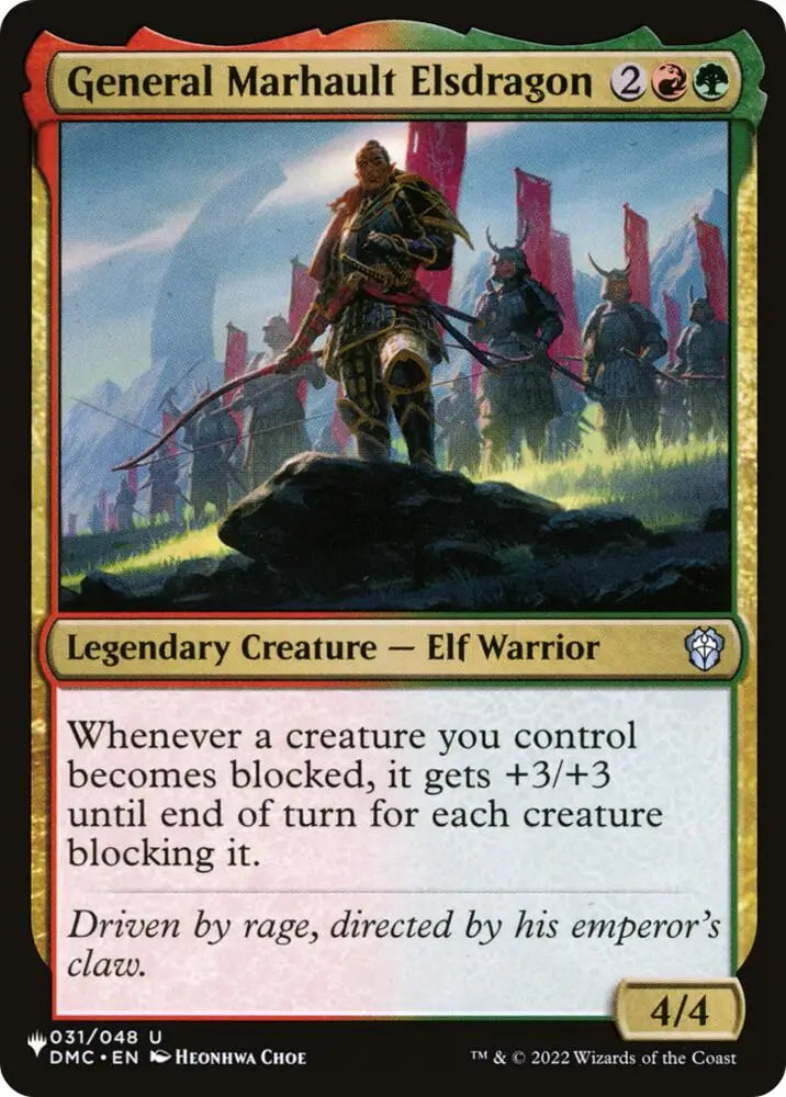General Marhault Elsdragon (31) [The List]