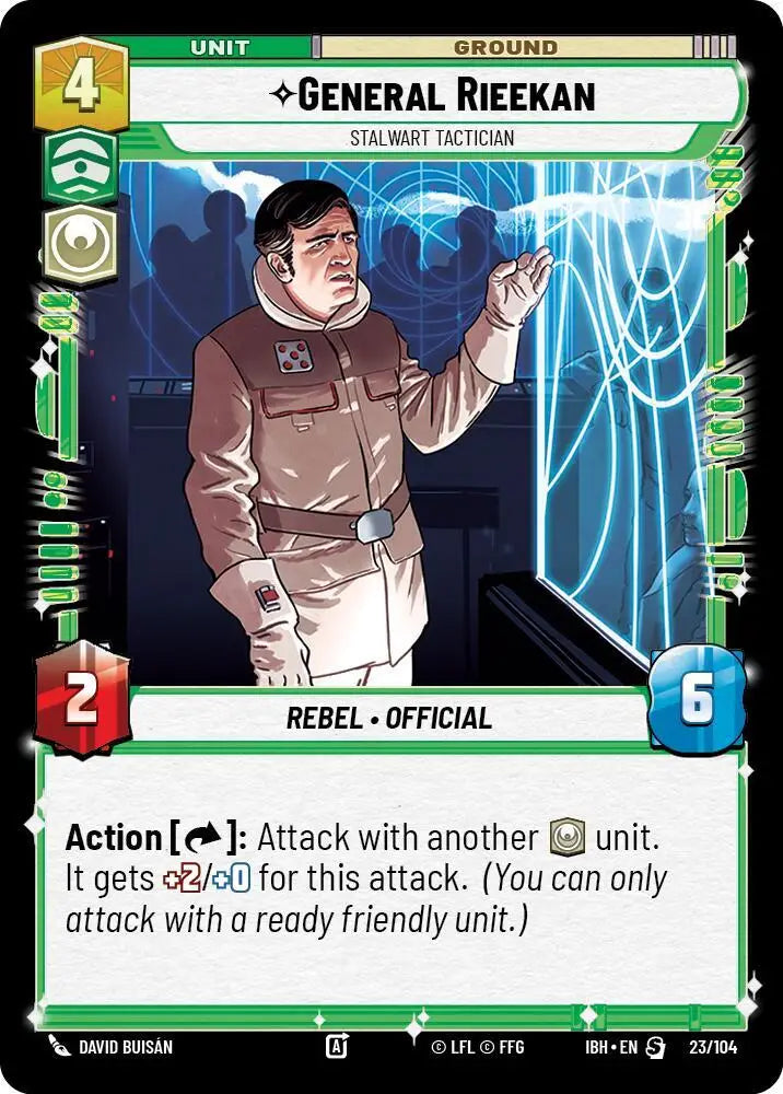 General Rieekan - Stalwart Tactician (23/104) [Intro Battle: Hoth]