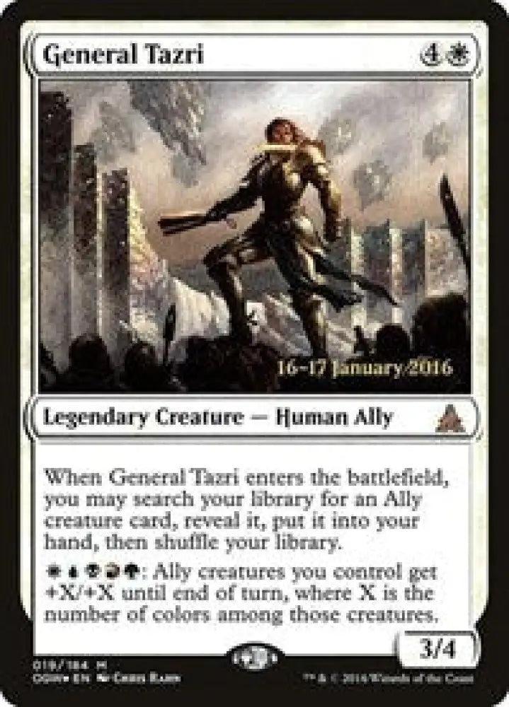 General Tazri (19) [Prerelease Cards]