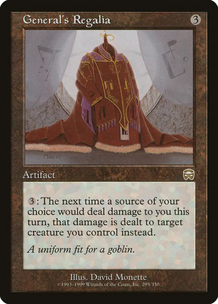 General’s Regalia [Mercadian Masques] - MTG Single