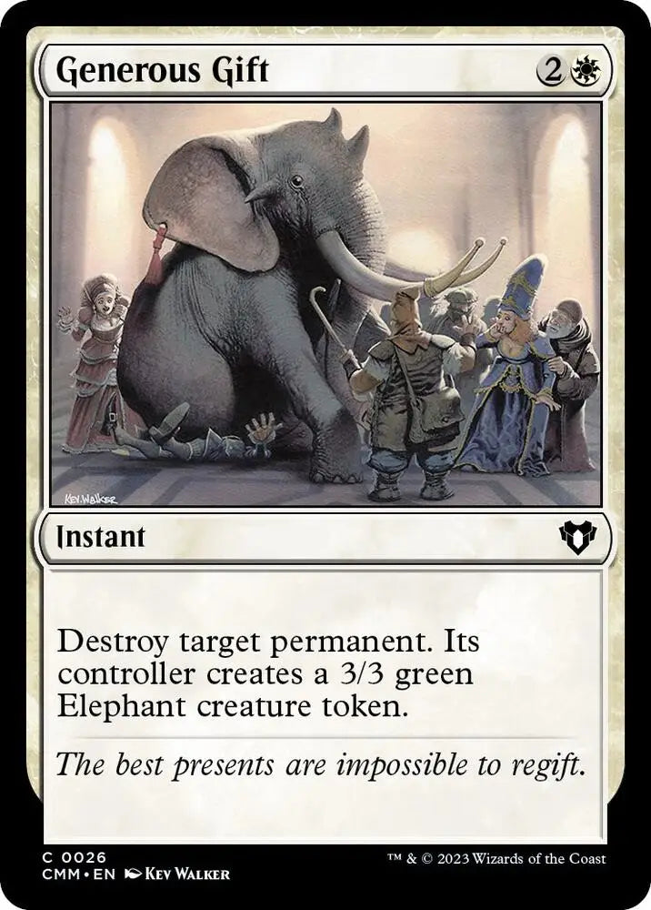 Generous Gift (26) [Commander Masters]