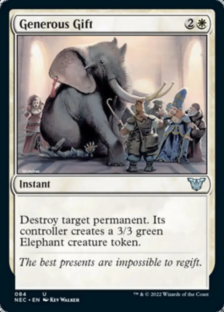 Generous Gift [Kamigawa: Neon Dynasty Commander] - MTG Single