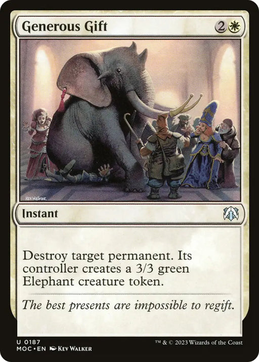 Generous Gift [March of the Machine Commander] - MTG Single