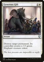 Generous Gift [Phyrexia: All Will Be One Commander] - MTG Single
