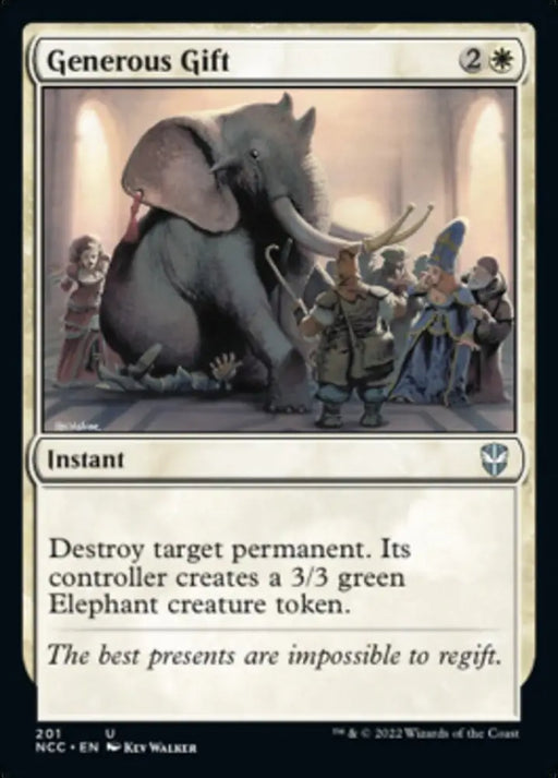Generous Gift [Streets of New Capenna Commander] - MTG Single
