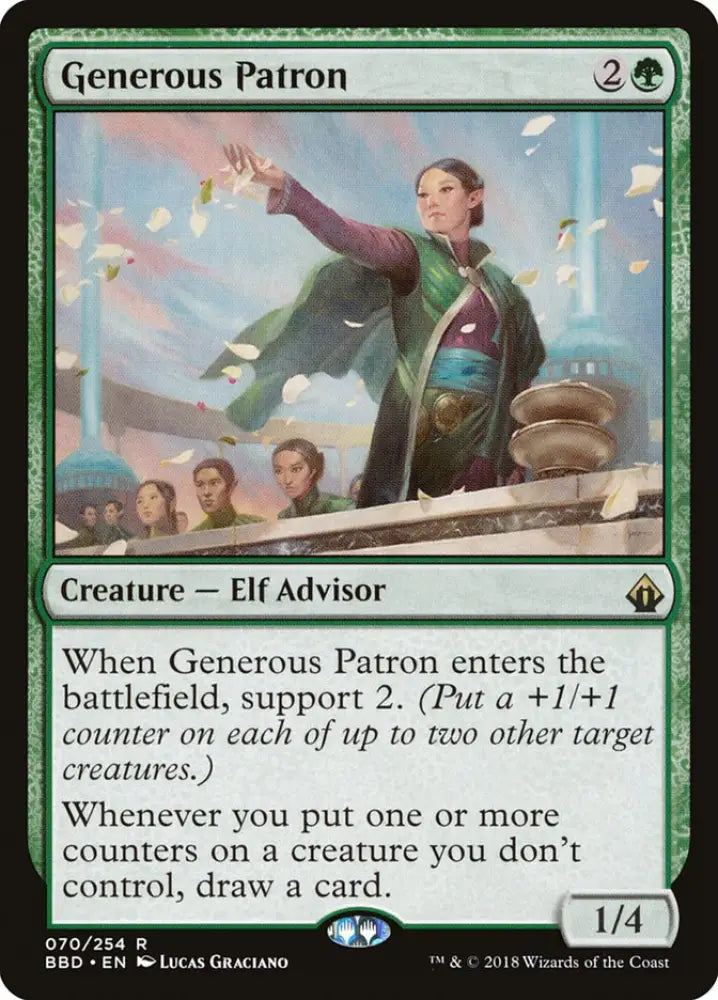 Generous Patron [Battlebond] - MTG Single