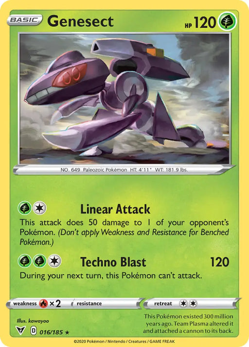 Genesect (016/185) [Sword & Shield: Vivid Voltage] - Pokemon Single