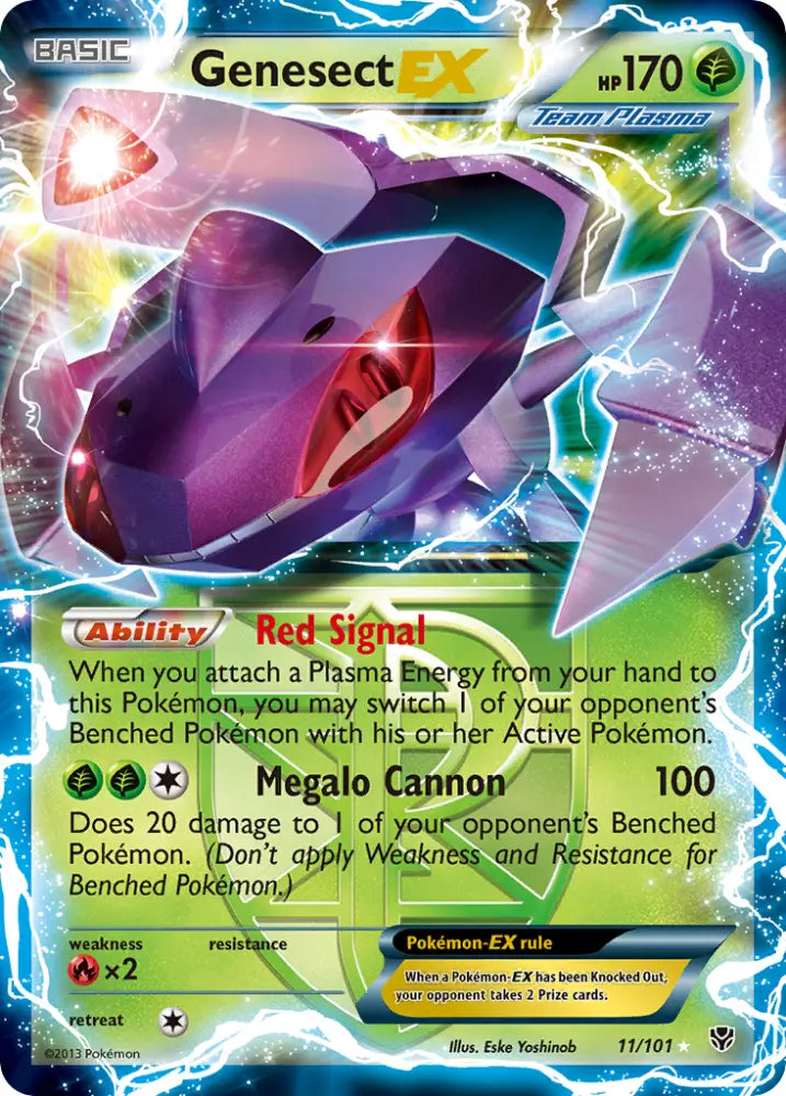 Genesect EX (11/101) [Black & White: Plasma Blast] - Pokemon Single