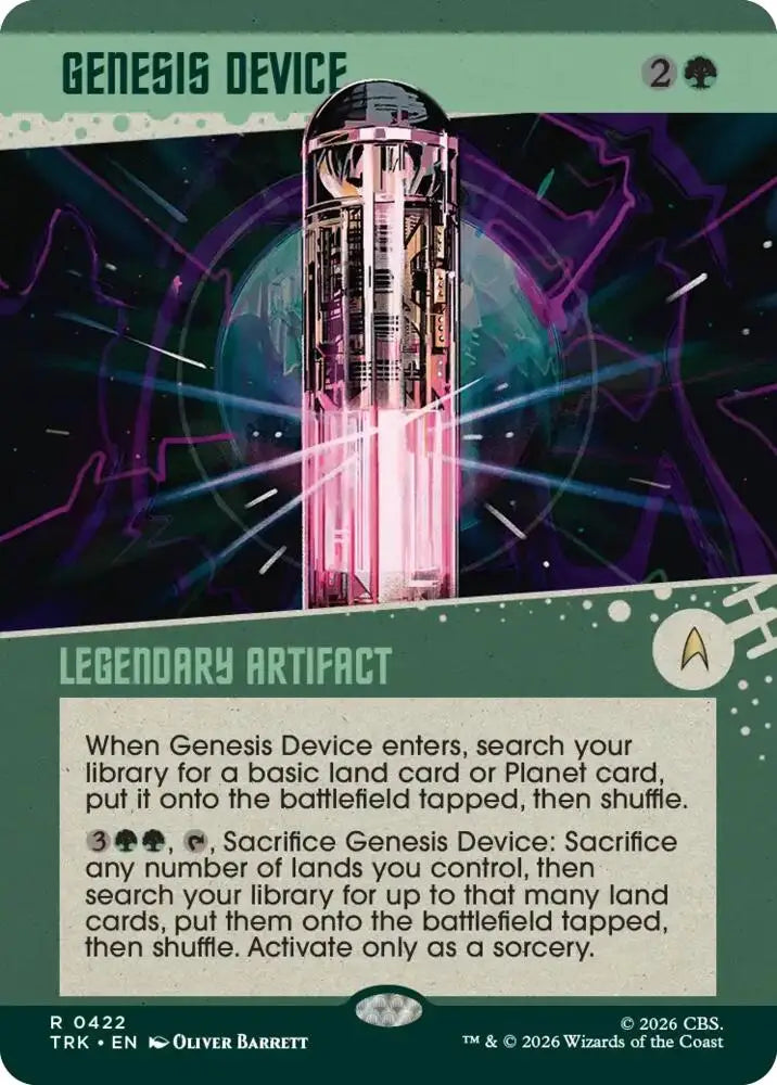 Genesis Device (Showcase) (422) [Star Trek]