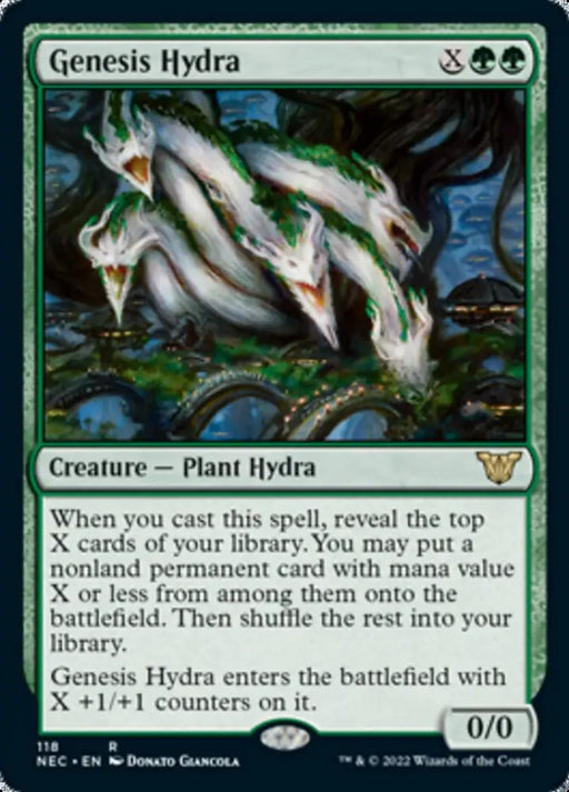Genesis Hydra [Kamigawa: Neon Dynasty Commander] - MTG Single
