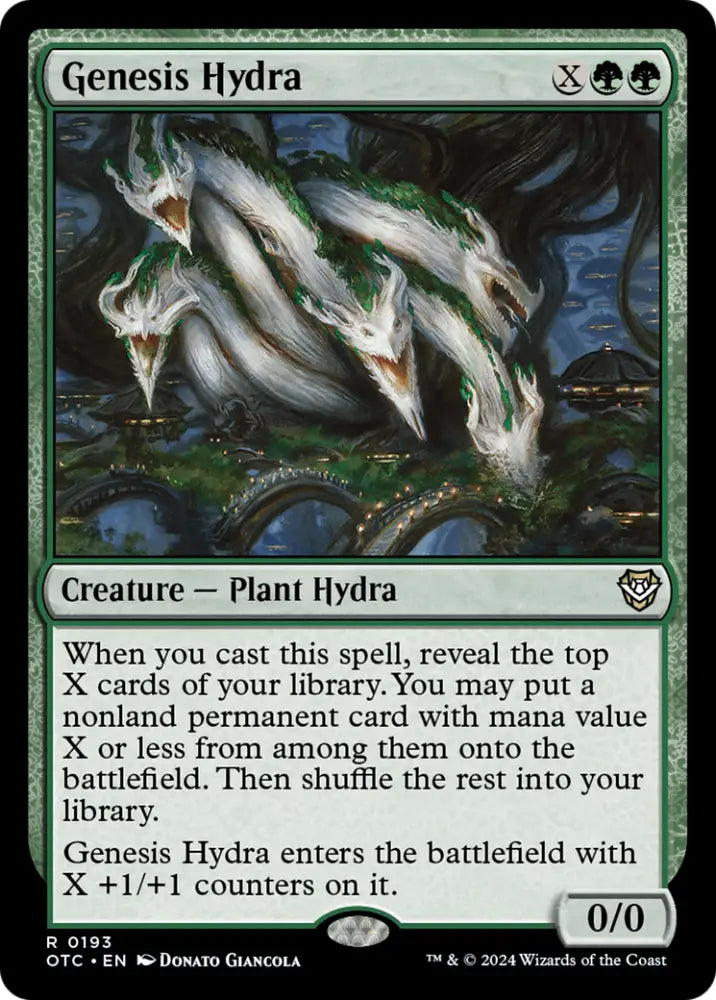 Genesis Hydra [Outlaws of Thunder Junction Commander] - MTG Single