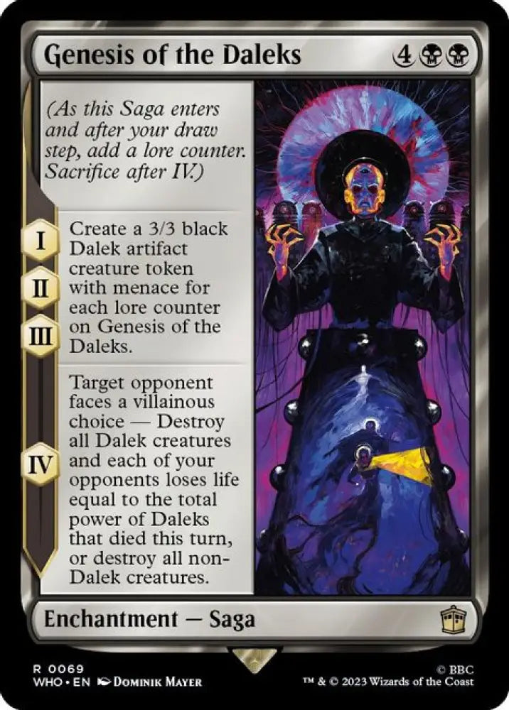 Genesis of the Daleks [Doctor Who] - MTG Single