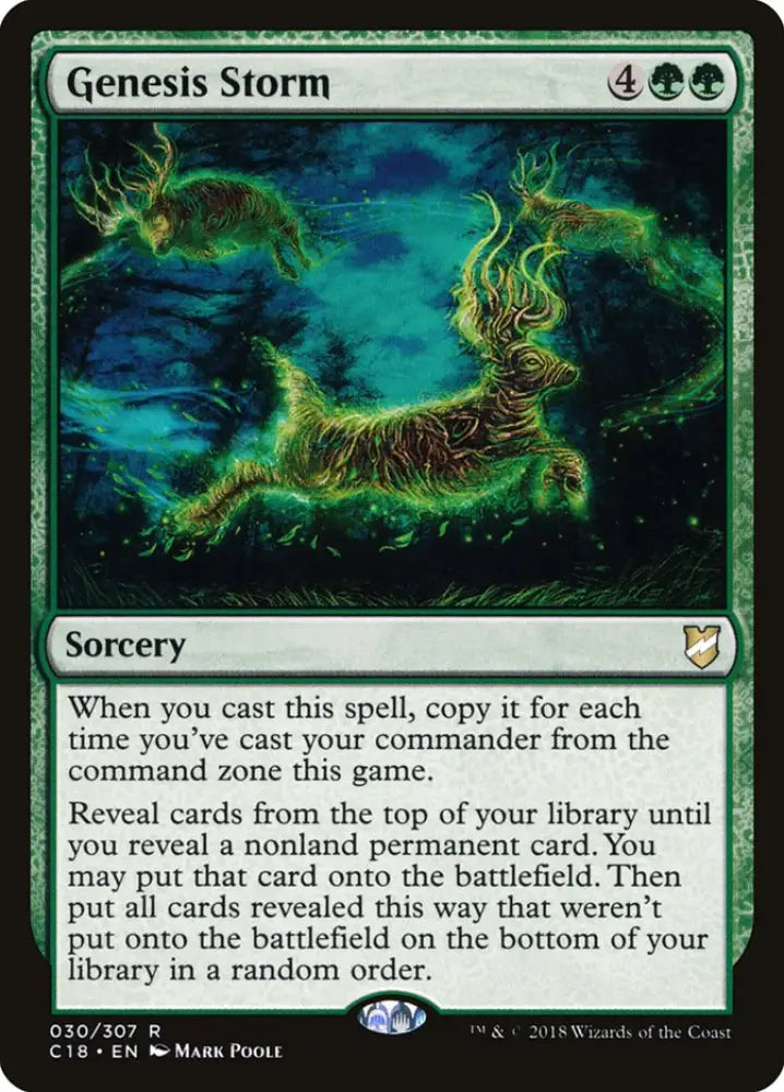 Genesis Storm [Commander 2018] - MTG Single