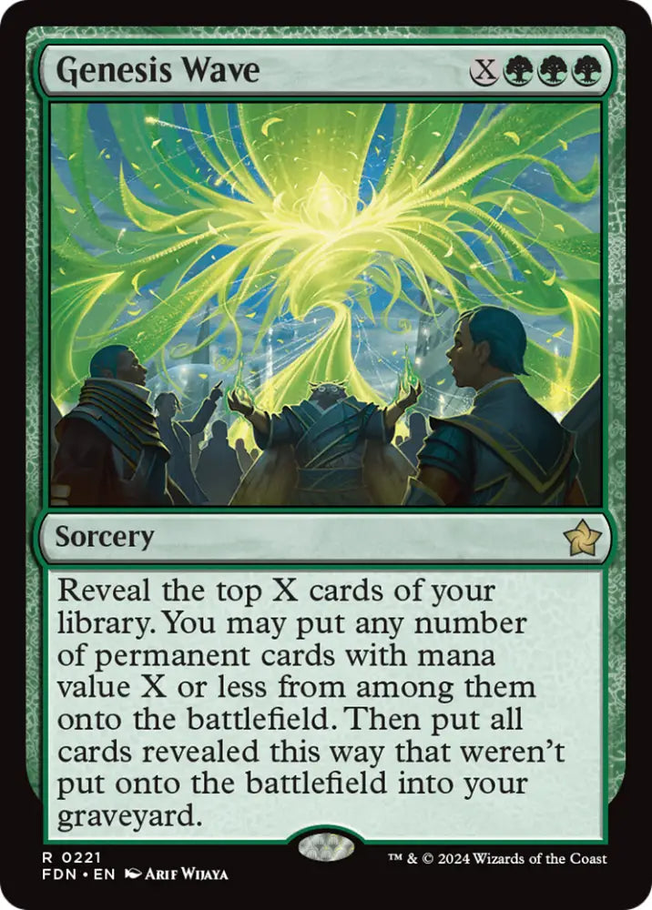 Genesis Wave [Foundations] - MTG Single