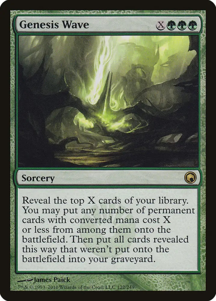 Genesis Wave [Scars of Mirrodin] - MTG Single