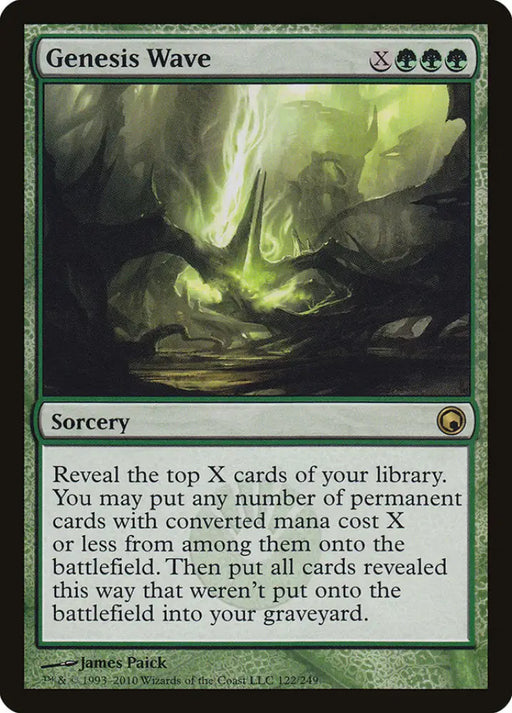 Genesis Wave [Scars of Mirrodin] - MTG Single
