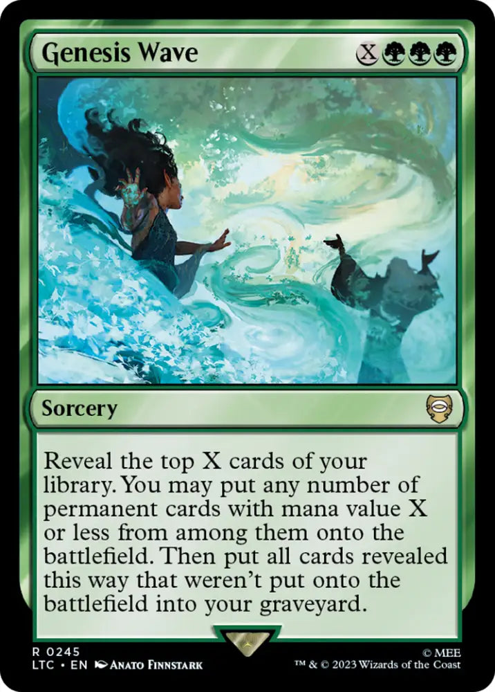 Genesis Wave [The Lord of the Rings: Tales of Middle-Earth Commander] - MTG Single