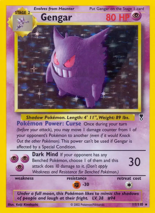 Gengar (11/110) [Legendary Collection] - Pokemon Single