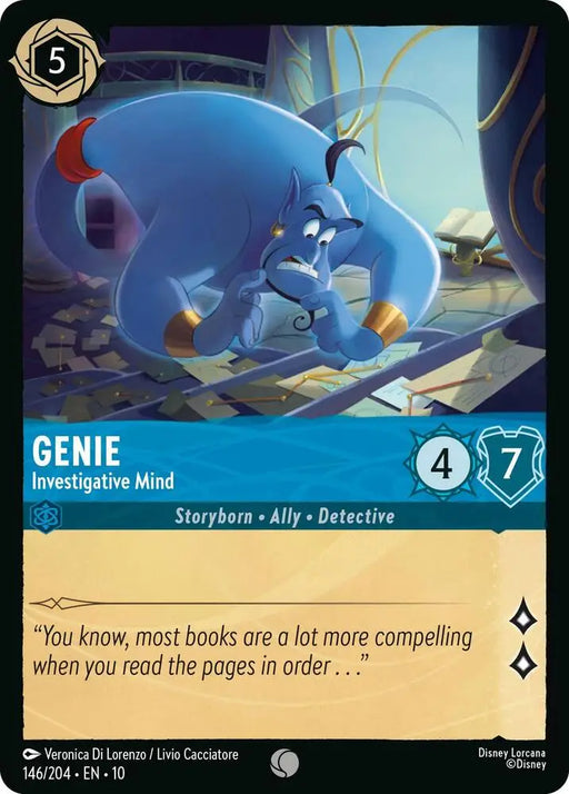 Genie - Investigative Mind (146/204) [Whispers in the Well]