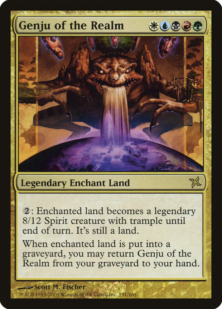 Genju of the Realm [Betrayers of Kamigawa] - MTG Single