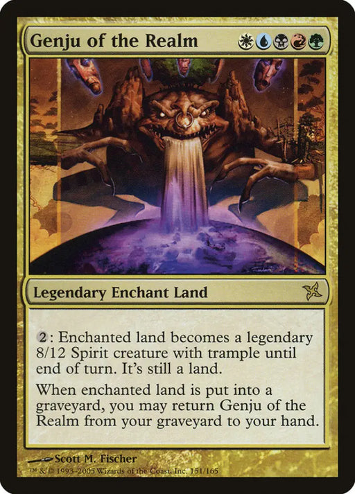 Genju of the Realm [Betrayers of Kamigawa] - MTG Single
