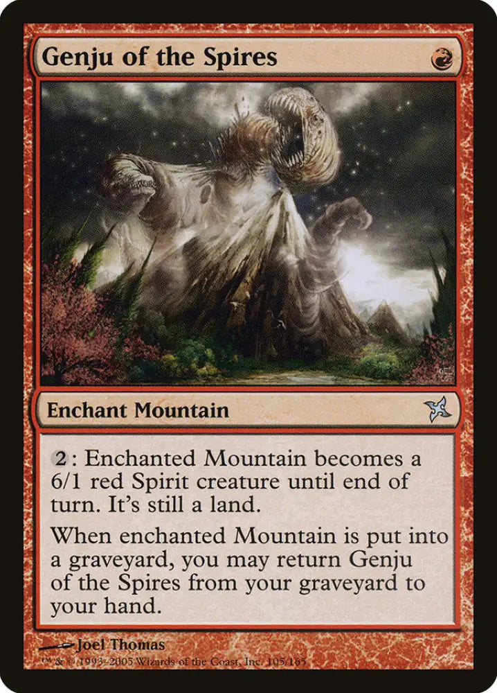 Genju of the Spires [Betrayers of Kamigawa] - MTG Single