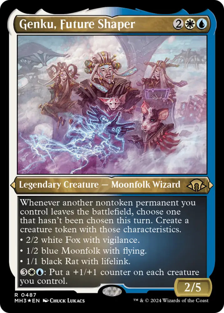 Genku Future Shaper (Foil Etched) [Modern Horizons 3] - MTG Single