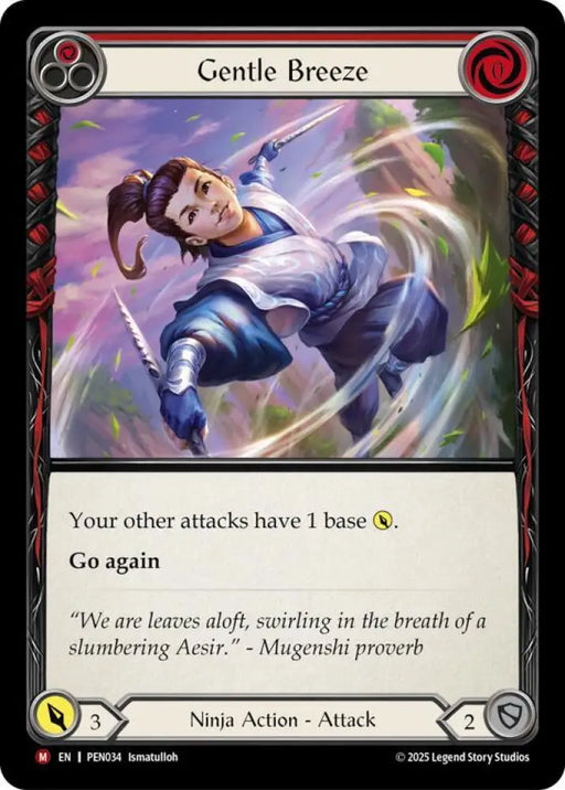 Gentle Breeze (Red) (PEN034) [Compendium of Rathe]