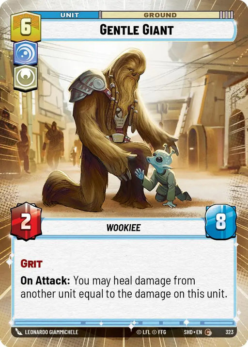 Gentle Giant (Hyperspace) (323) [Shadows of the Galaxy] - Star Wars: Unlimited Single