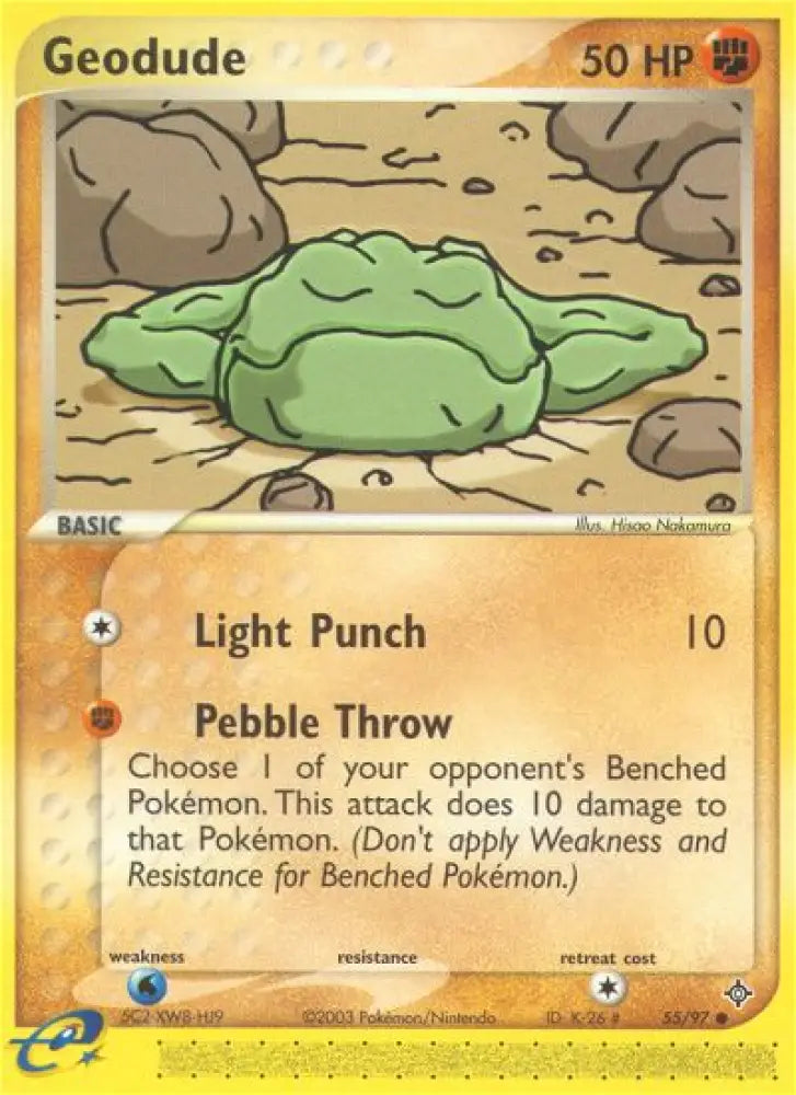 Geodude (55/97) [EX: Dragon] - Pokemon Single