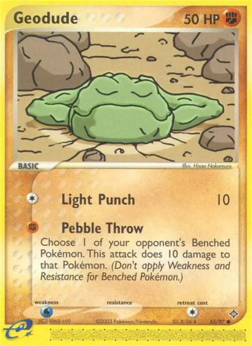 Geodude (55/97) [EX: Dragon] - Pokemon Single