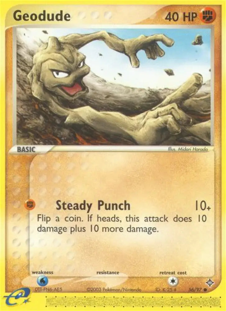 Geodude (56/97) [EX: Dragon] - Pokemon Single