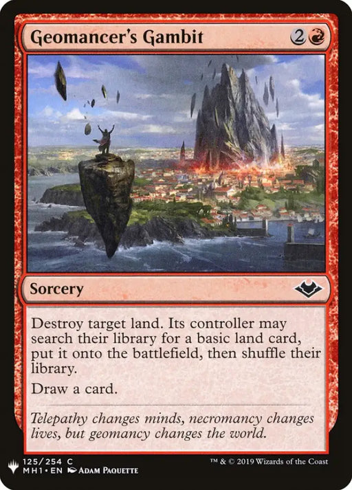 Geomancer’s Gambit [Mystery Booster] - MTG Single