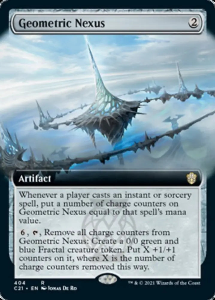 Geometric Nexus (Extended Art) [Commander 2021] - MTG Single