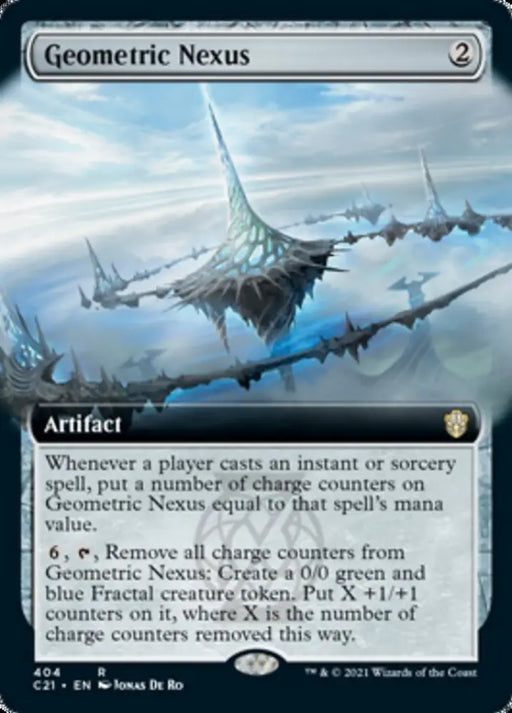 Geometric Nexus (Extended Art) [Commander 2021] - MTG Single