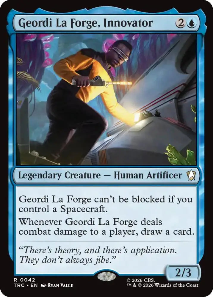 Geordi La Forge, Innovator (42) [Star Trek Commander]