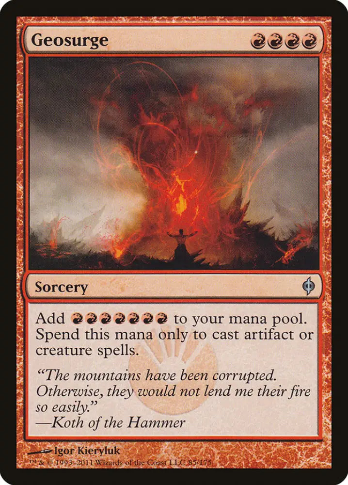 Geosurge [New Phyrexia] - MTG Single