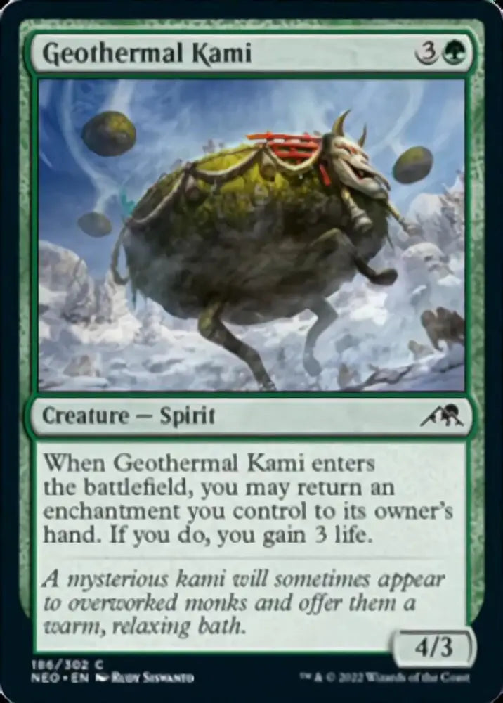 Geothermal Kami [Kamigawa: Neon Dynasty] - MTG Single