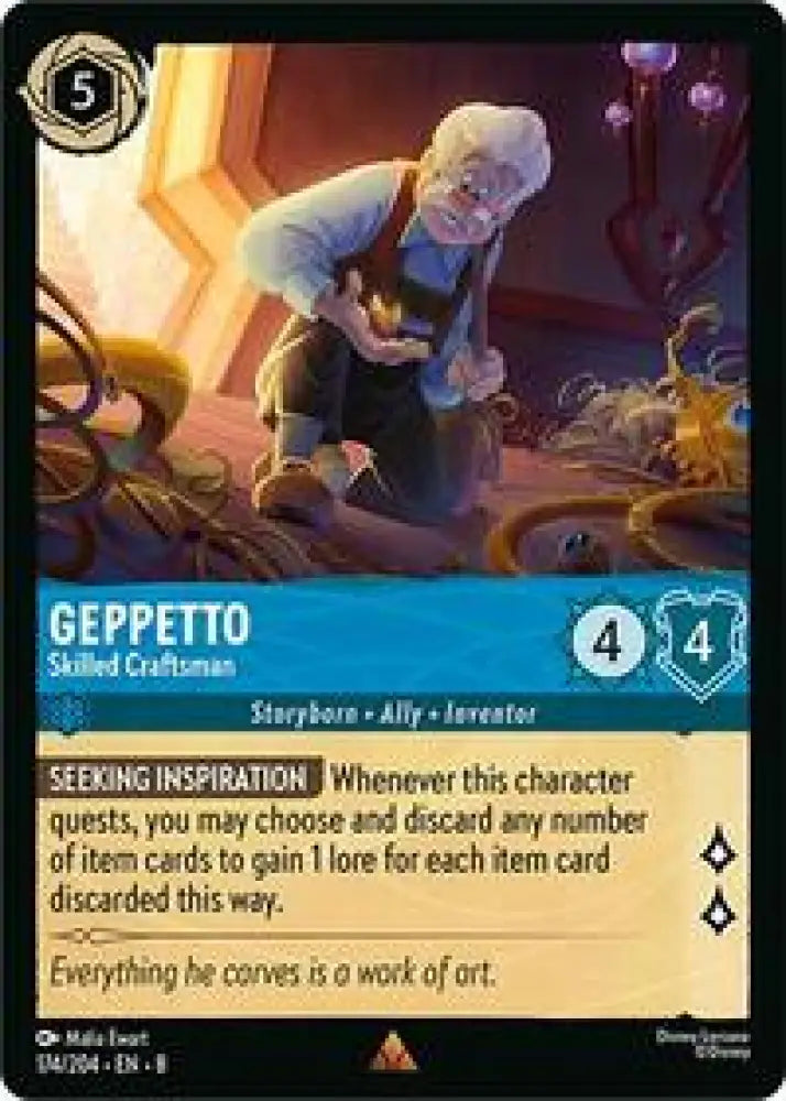 Geppetto – Skilled Craftsman [Reign of Jafar]