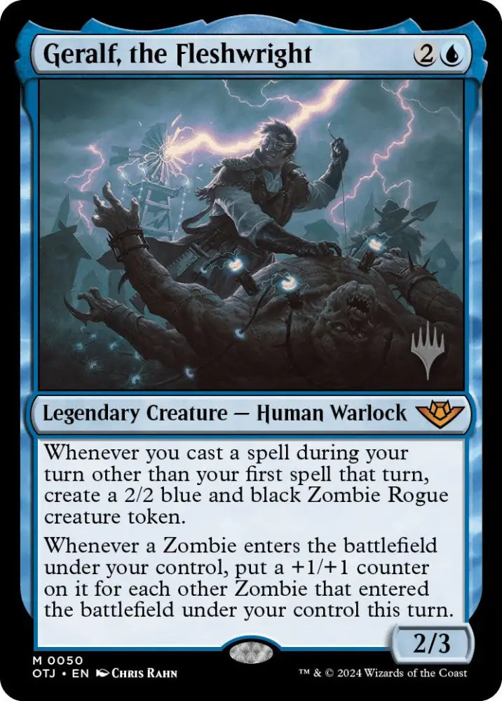 Geralf the Fleshwright (Promo Pack) [Outlaws of Thunder Junction Promos] - MTG Single