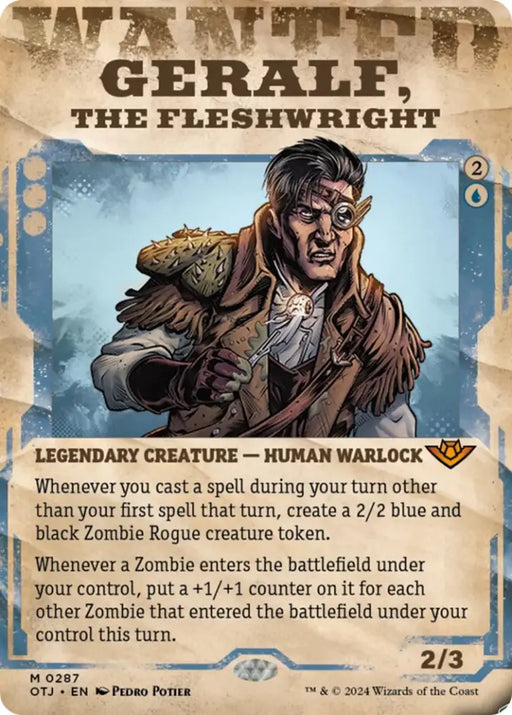 Geralf the Fleshwright (Showcase) [Outlaws of Thunder Junction] - MTG Single