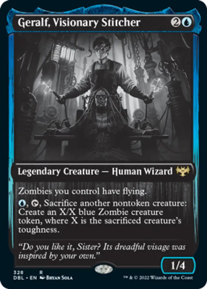 Geralf Visionary Stitcher [Innistrad: Double Feature] - MTG Single