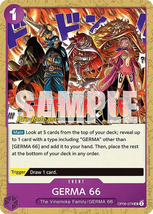 GERMA 66 (OP06-078) [Wings of the Captain Pre-Release Cards]