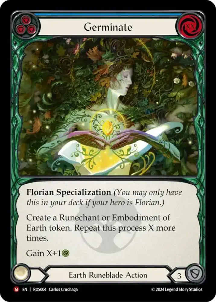 Germinate [Rosetta] Rainbow Foil - Flesh And Blood Single