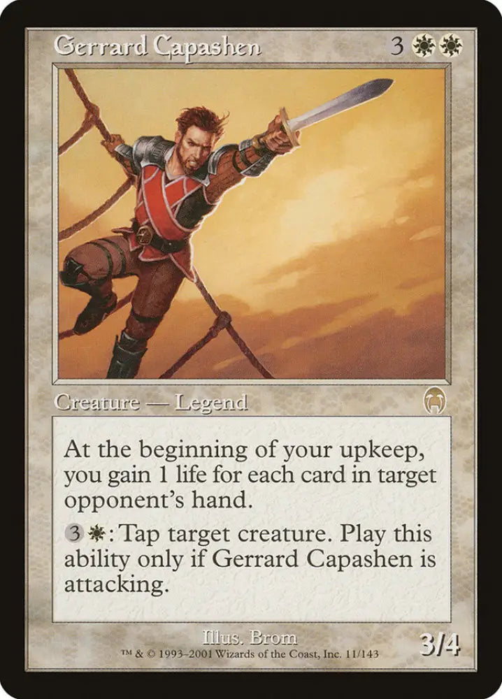 Gerrard Capashen [Apocalypse] - MTG Single