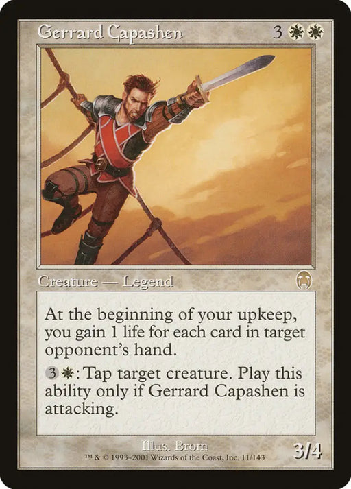 Gerrard Capashen [Apocalypse] - MTG Single