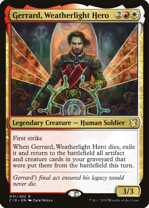Gerrard Weatherlight Hero [Commander 2019] - MTG Single