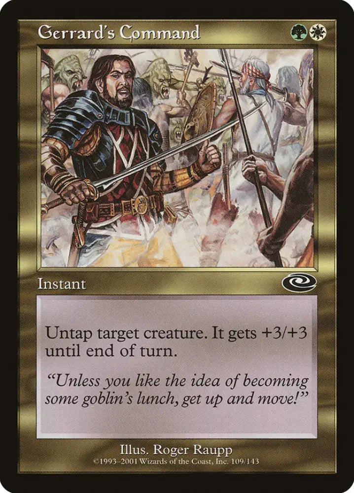 Gerrard’s Command [Planeshift] - MTG Single