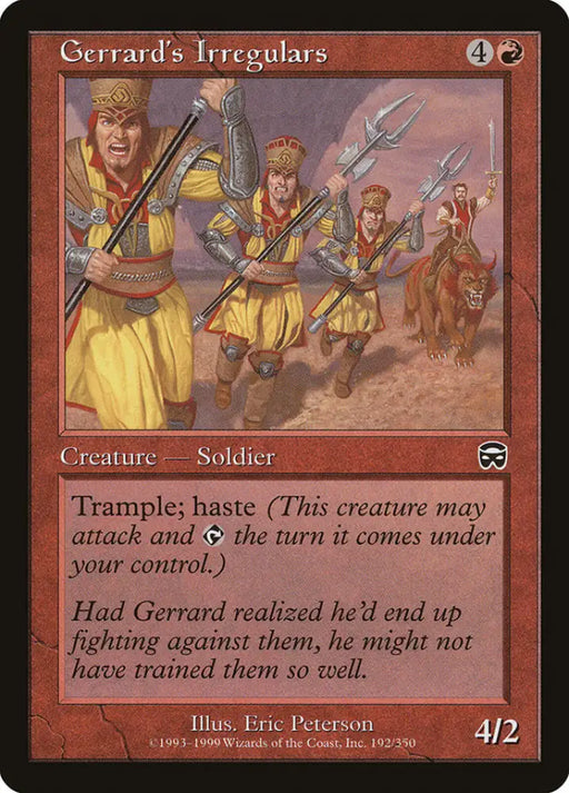 Gerrard’s Irregulars [Mercadian Masques] - MTG Single