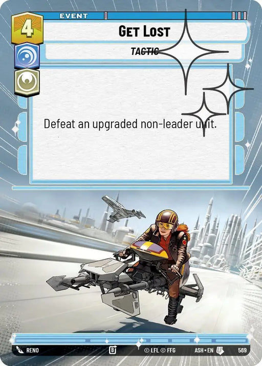 Get Lost (Hyperspace Foil) (569) [Ashes of the Empire]